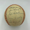 1951 All Star Game Team Signed Baseball Joe Dimaggio & Nellie Fox With JSA COA