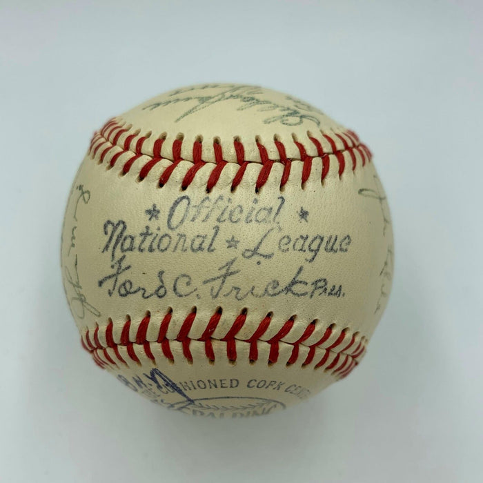1948 New York Giants Team Signed Official National League Baseball