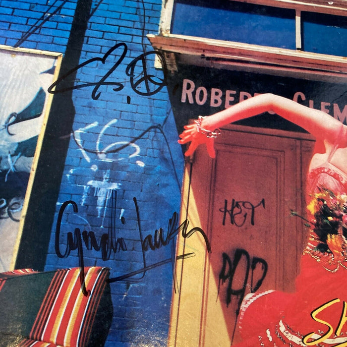 Cyndi Lauper Signed Autographed LP Record Album With JSA COA
