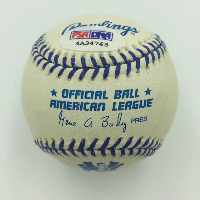 Yogi Berra Signed 1998 Joe Dimaggio Day Commemorative Baseball PSA DNA COA