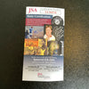 Tony Danza Signed Autographed Single Bars Single Women VHS Movie With JSA COA
