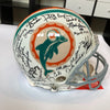 1972 Miami Dolphins Super Bowl Champs Team Signed Full Size Authentic Helmet JSA