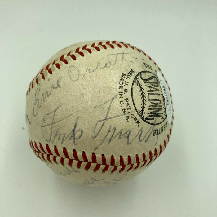 1934 St. Louis Cardinals World Series Champs Team Signed Baseball With JSA COA