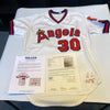 1979 Nolan Ryan Signed California Angels Game Model Jersey JSA & MEARS COA