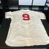 Beautiful Ted Williams Signed 1941 Boston Red Sox Game Model Jersey With JSA COA