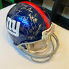 2011 New York Giants Super Bowl Champs Team Signed Full Size Helmet Steiner