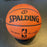Lebron James "Witness Miami" Chalk Toss Signed Basketball UDA Upper Deck 6/6