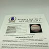 Tiger Woods Single Signed Major League Baseball Beckett COA