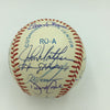 Incredible No Hitter Pitchers Signed Baseball 21 Signatures RARE PSA DNA COA
