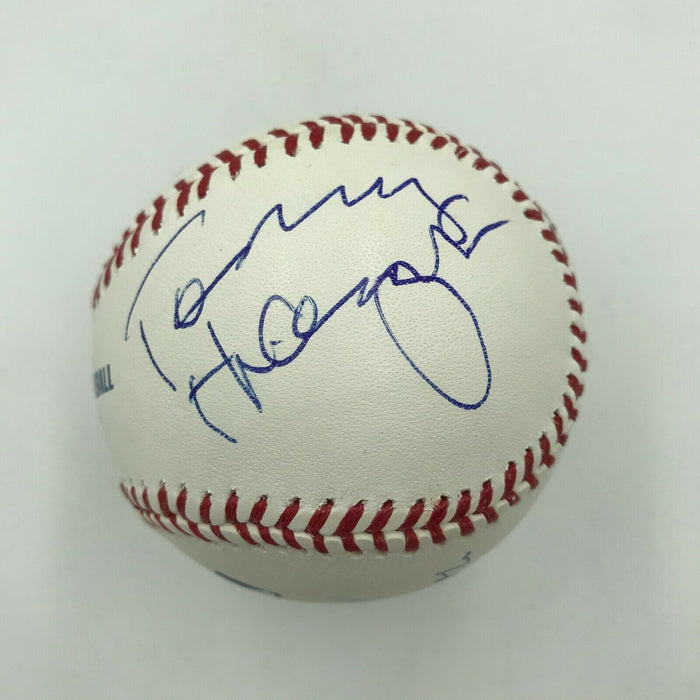 Kiss Complete Band Signed Baseball Gene Simmons Thayer Stanley Singer PSA DNA