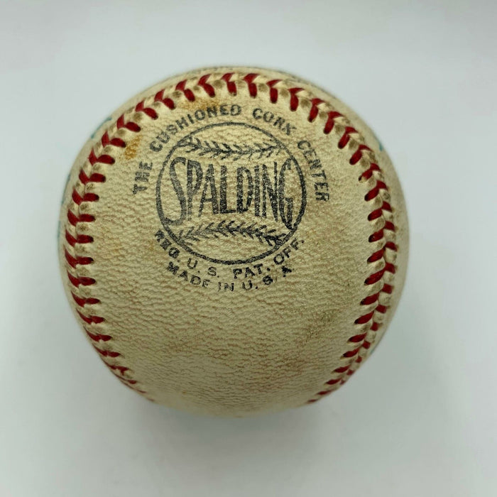 1967 Don Wilson No-Hitter Game Used Single Signed Baseball With JSA COA RARE