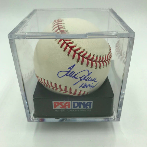 Beautiful Tom Seaver Hall Of Fame 1992 Signed Baseball PSA DNA Graded 9.5 Mint +