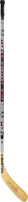 Wayne Gretzky Signed Game Issued Hockey Stick PSA DNA & Beckett COA