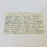 Rare Bobby Hull Handwritten Signed All Time Greatest All Star Team Card JSA COA