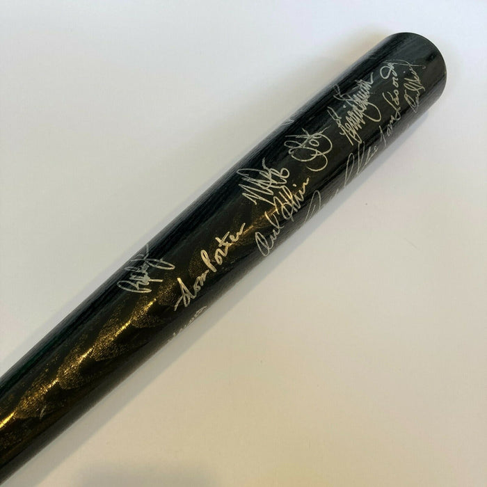 Vin Scully Los Angeles Dodgers Greats Multi Signed Baseball Bat