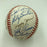 1957 Milwaukee Braves W.S. Champs & Legends Signed Baseball Hank Aaron JSA COA