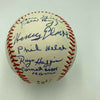 Beautiful Negro League Legends Multi Signed National League Baseball 17 Sigs JSA