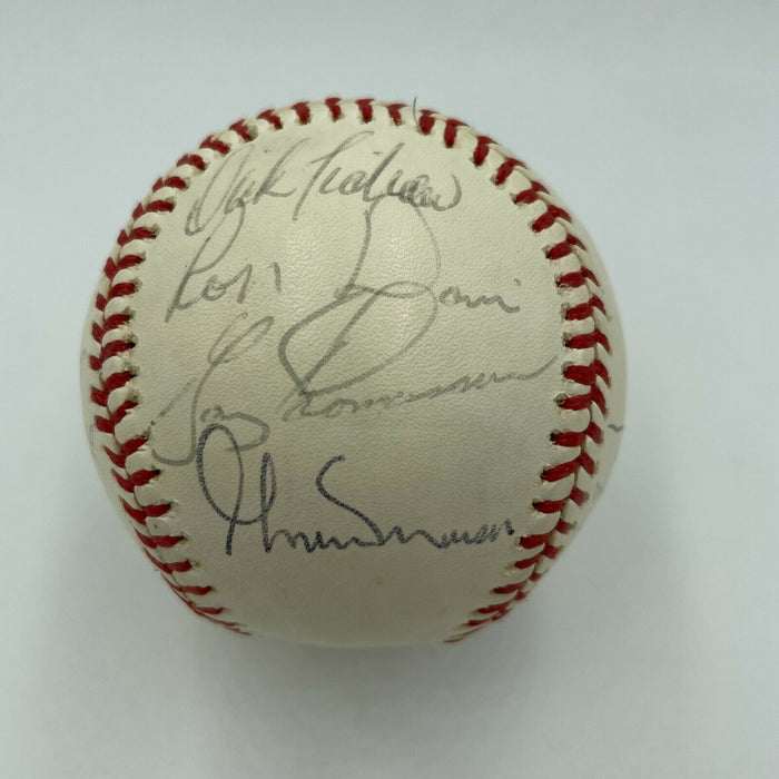 1978 New York Yankees World Series Champs Team Signed Baseball PSA DNA COA