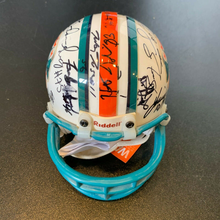 2000 Miami Dolphins Team Signed Riddell Mini Helmet