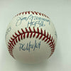 Jim Bunning Signed Heavily Inscribed STAT Major League Baseball PSA DNA COA