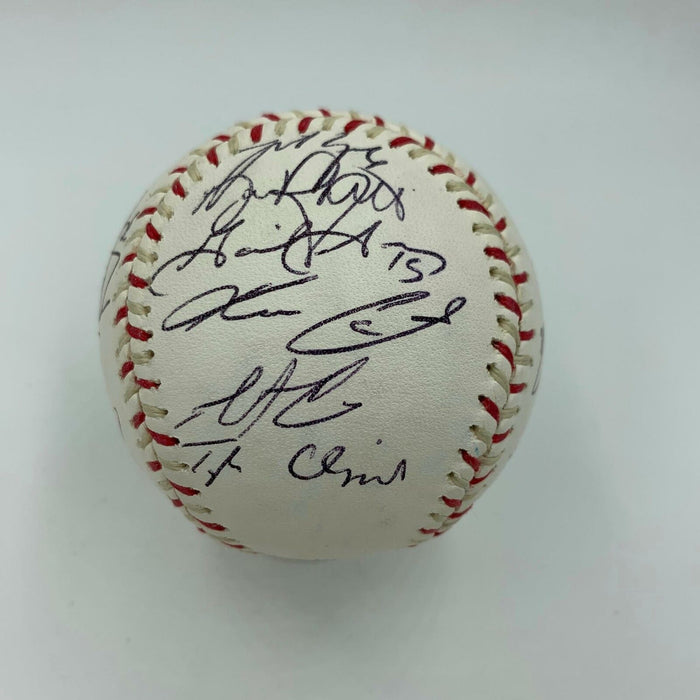 Roy Halladay & Clayton Kershaw 2011 All Star Game Team Signed Baseball JSA COA