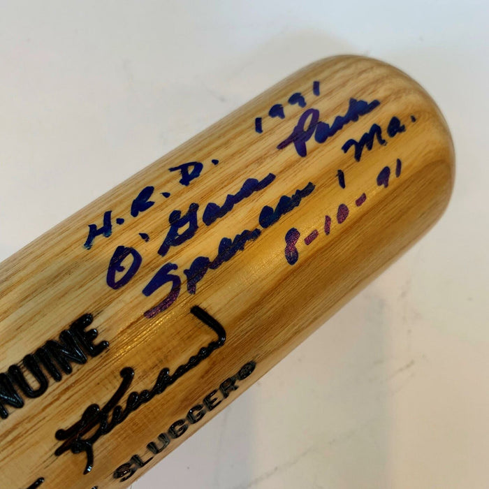 Harmon Killebrew Signed Inscribed Home Run Derby Game Used Bat PSA DNA 10