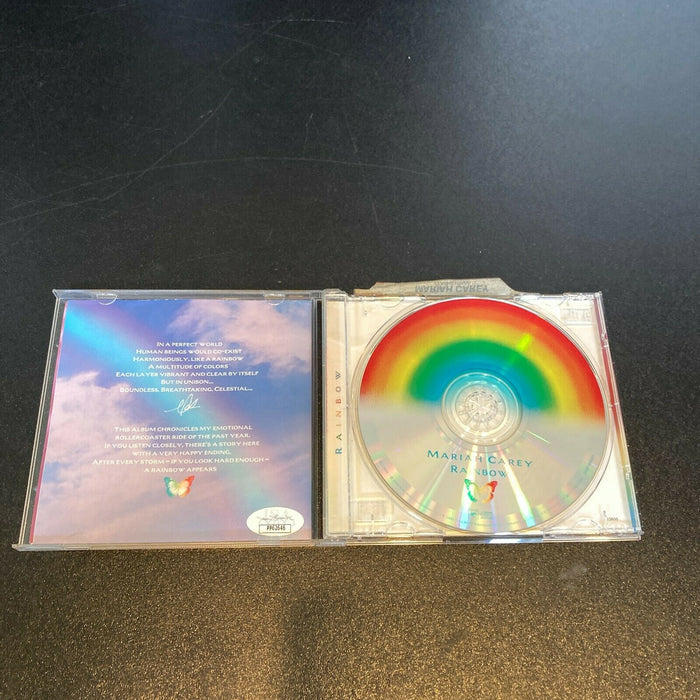 Mariah Carey Signed Autographed Rainbow CD With JSA COA
