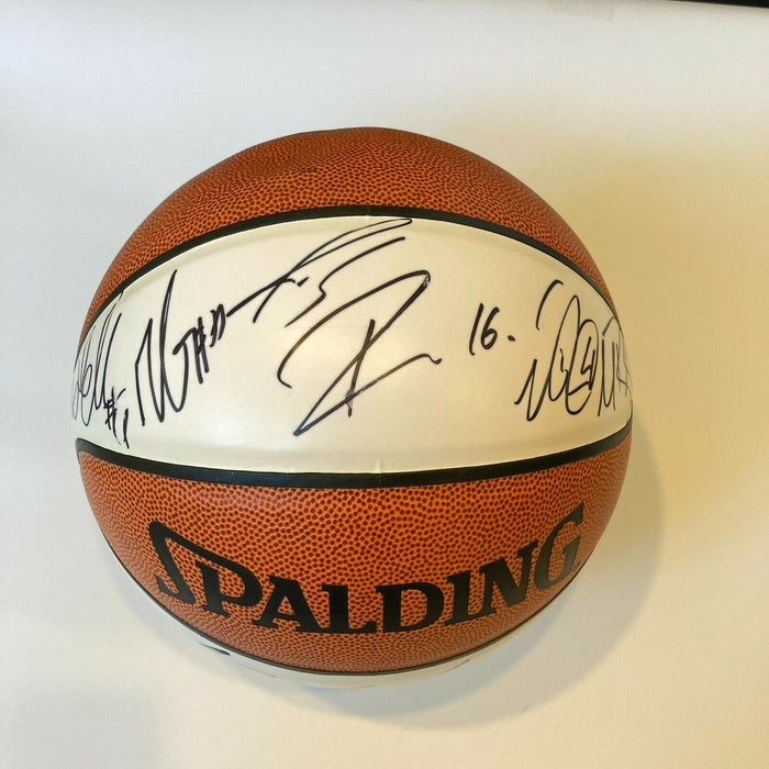 2009 NBA Rookie All Star Game Signed Basketball Kevin Durant Pau Gasol JSA COA