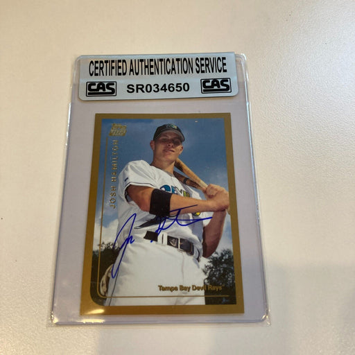 1999 Topps Traded Josh Hamilton Signed RC CAS Certified Auto