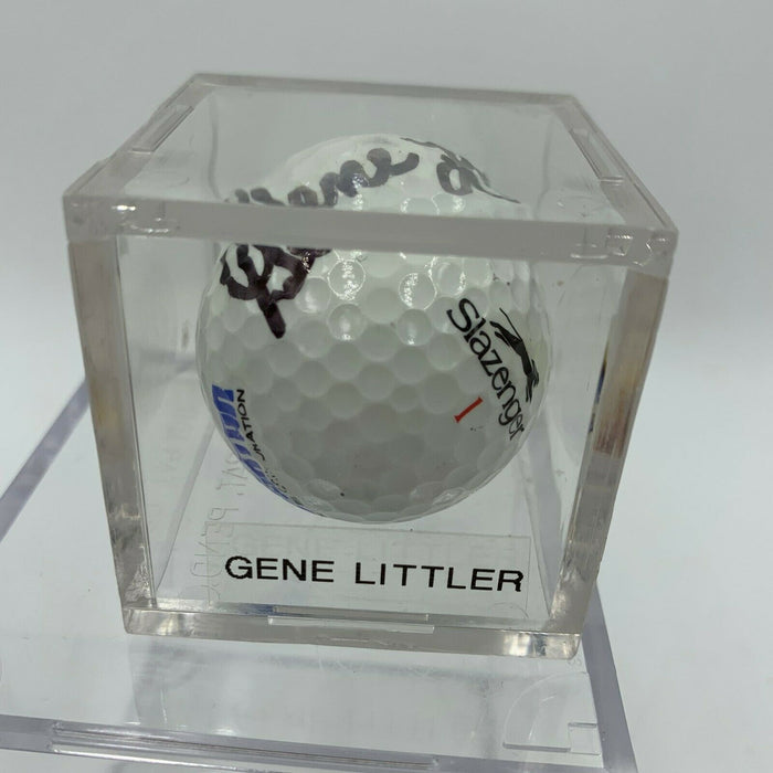 Gene Littler Signed Autographed Golf Ball PGA With JSA COA