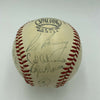 Jackie Robinson Roy Campanella 1950 Brooklyn Dodgers Signed Baseball PSA DNA COA