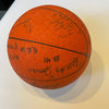 Len Bias 1984-85 Maryland Terrapins Team Signed NCAA Basketball JSA COA RARE!