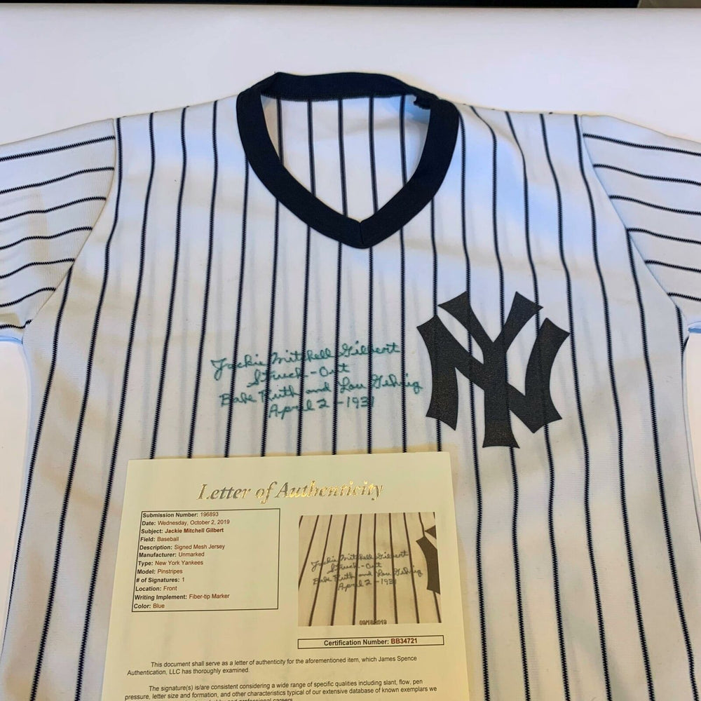 Babe Ruth New York Yankees Mitchell & Ness MLB Authentic Jersey - Gray