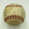 1959 Cleveland Indians Team Signed American League Baseball Joe Gordon JSA COA