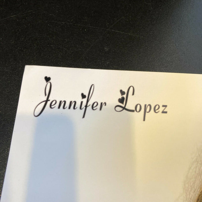Jennifer Lopez Signed Autographed 11x14 Photo With JSA COA