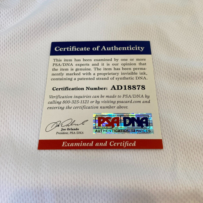 Francisco Lindor Signed Authentic Cleveland Indians Jersey PSA DNA COA —  Showpieces Sports