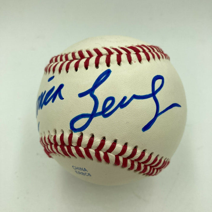 Monica Lewinsky Single Signed Baseball President Bill Clinton Intern JSA COA