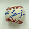 Monica Lewinsky Single Signed Baseball President Bill Clinton Intern JSA COA