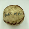 Mickey Lolich Signed Career Win No. 28 Final Out Game Used Baseball Beckett COA