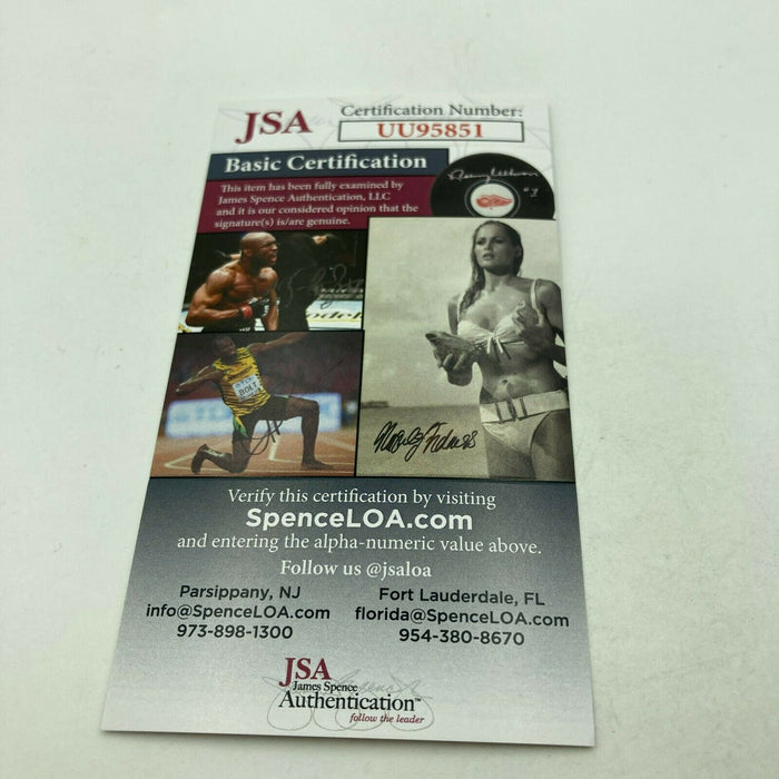 Jim Palmer Signed Autographed Baseball With JSA COA