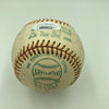1976 Hall of Fame Induction Multi Signed Baseball Joe Cronin Red Ruffing JSA LOA