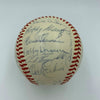 Mickey Mantle Joe Dimaggio Yankees Dodgers Giants Greats Signed Baseball JSA