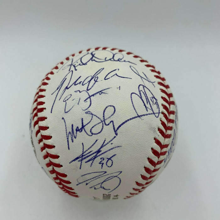 2008 Philadelphia Phillies World Series Champs Team Signed W.S. Baseball JSA COA