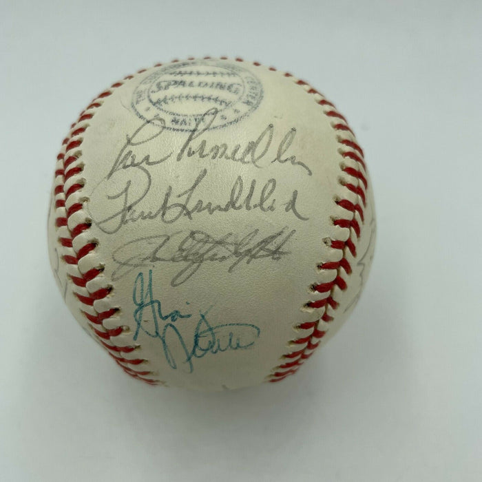 1978 New York Yankees World Series Champs Team Signed Baseball PSA DNA COA