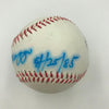 Joe Dimaggio 4/25/1985 Signed Inscribed Baseball PSA DNA COA Yankees HOF Auto