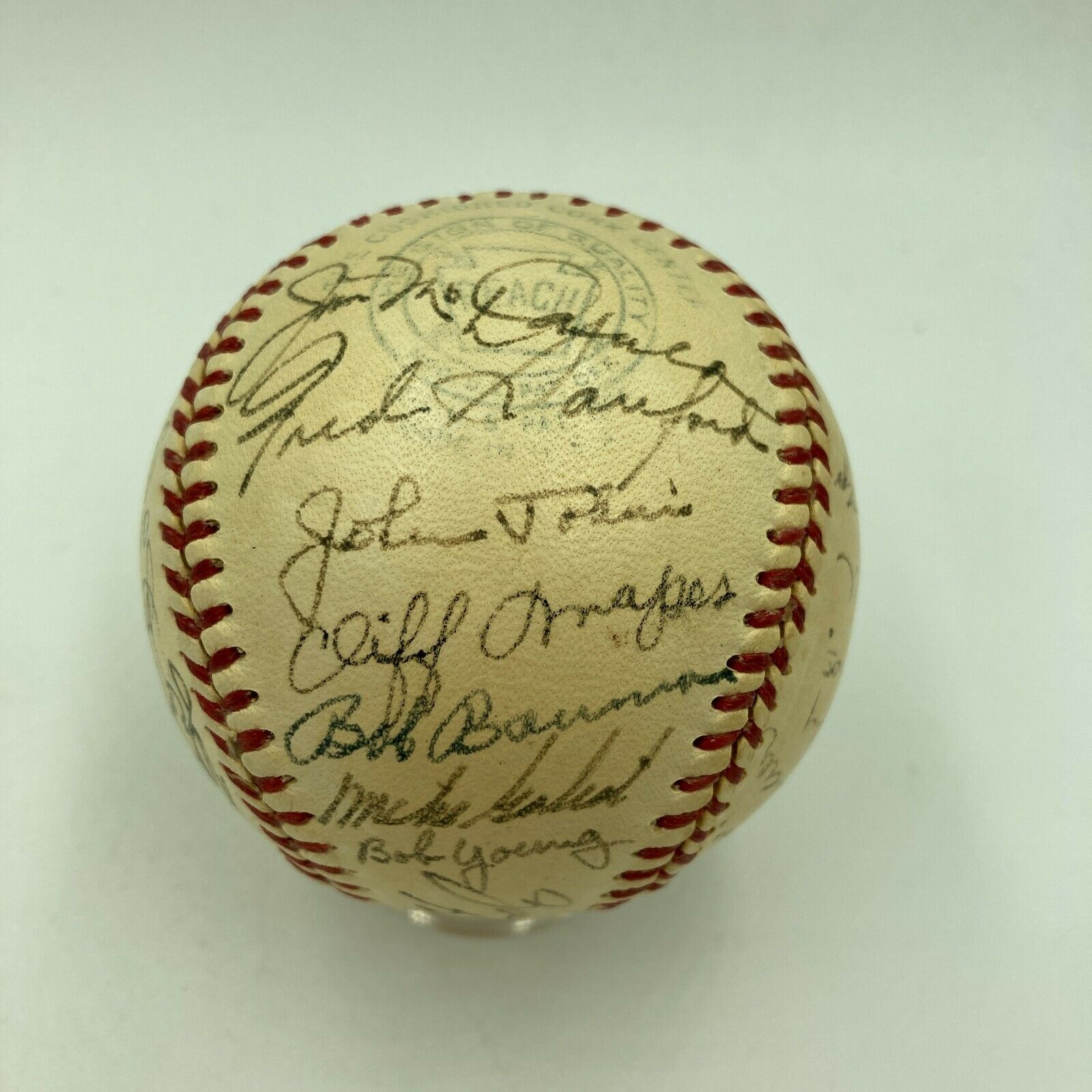 Satchel Paige 1951 St. Louis Browns Team Signed American League