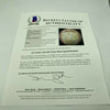 Hall Of Fame Multi Signed Cracker Jack Old Timers Game Baseball Beckett COA