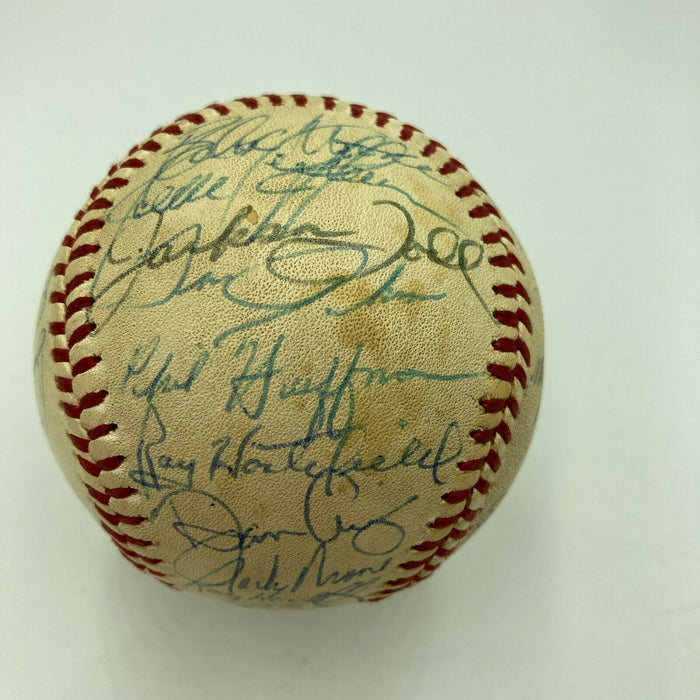 1979 Toronto Blue Jays Team Signed Vintage Official American League Baseball