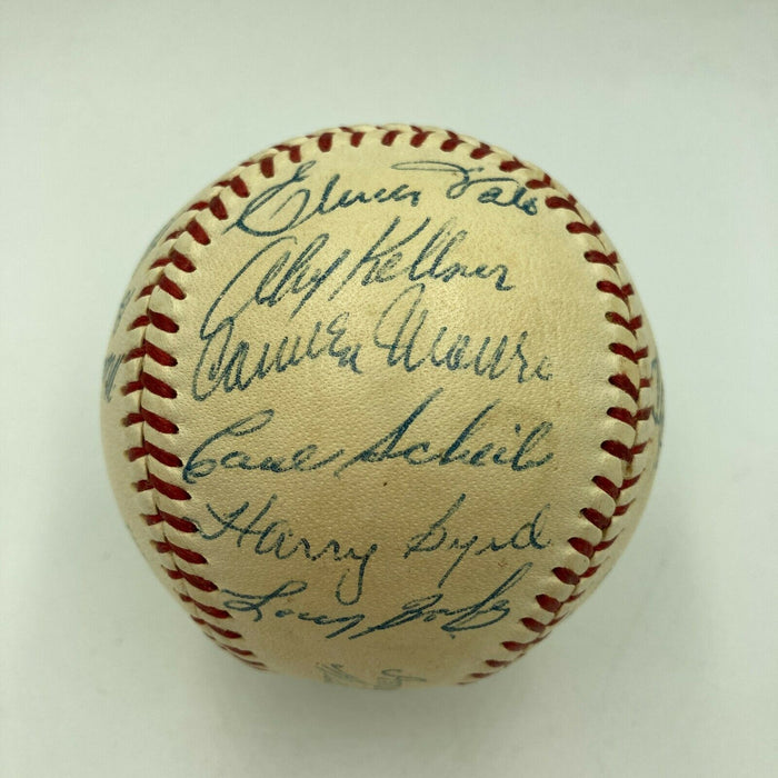 Beautiful 1953 Philadelphia Athletics A's Team Signed AL Baseball With JSA COA