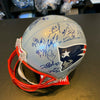 2004 New England Patriots Super Bowl Champs Team Signed Helmet Tom Brady Steiner